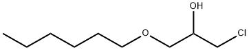 1-Chloro-3-(hexyloxy)-2-propanol Structure