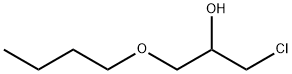 1-Butoxy-3-chloro-2-propanol Struktur