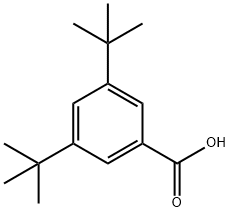 3,5-ジ-tert-ブチル安息香酸 化学構造式