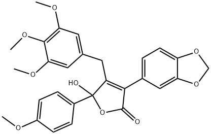 PD-156707 化学構造式