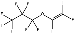 Heptafluoropropyl trifluorovinyl ether Struktur