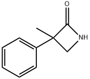 3-Methyl-3-phenylazetidin-2-one,1623-64-9,结构式