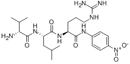 D-VAL-LEU-ARG P-NITROANILIDE HYDROCHLORIDE SALT