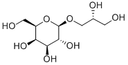 (2R)-2,3-Dihydroxypropyl-b-D-galactopyranoside, 16232-91-0, 结构式