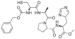 Z-Cys-ala-pro-his-ome Structure