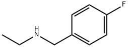N-乙基-4-氟苄胺 结构式