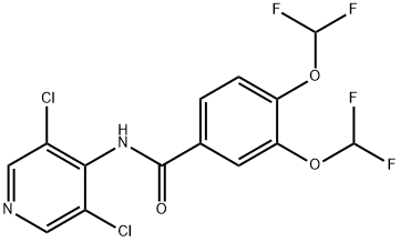 162401-30-1 N-(3,5-二氯吡啶-4-基)-3,4-双二氟甲氧基苯甲酰胺