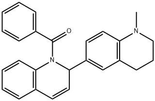 (1'-Methyl-1',2',3',4'-tetrahydro-2H-[2,6']biquinolinyl-1-yl)-phenyl-methanone Structure