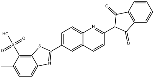 16249-86-8 2-[2-(2,3-dihydro-1,3-dioxo-1H-inden-2-yl)-6-quinolyl]-6-methylbenzothiazole-7-sulphonic acid