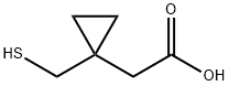 1-巯甲基环丙基乙酸,162515-68-6,结构式