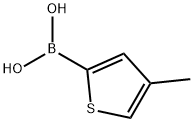 4-Methylthiophene-2-boronic acid Struktur