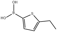 5-ETHYLTHIOPHENYLBORONIC ACID Struktur