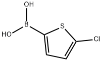 5-Chlorothiophene-2-boronic acid Struktur