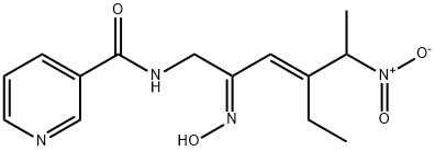 NOR 4|(±)-{(E)-4-乙基-2-[(Z)-羟亚氨基]-5-硝基-3-己烯基-1-基}-吡啶甲酰胺