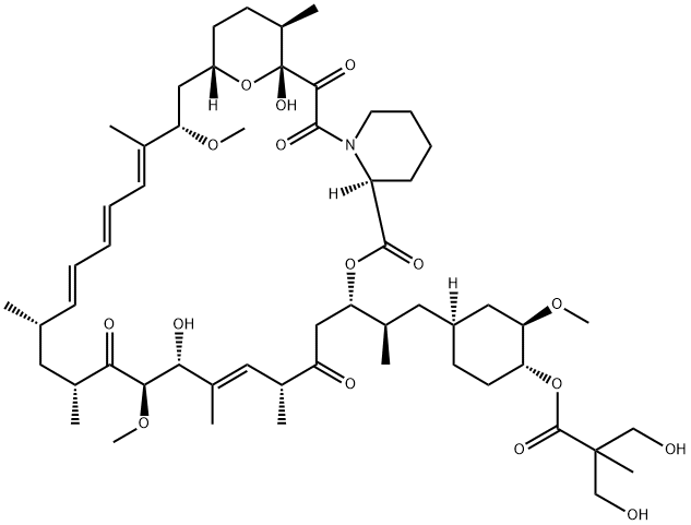 西罗莫司,162635-04-3,结构式