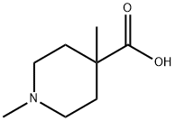 1,4-二甲基哌啶-4-羧酸 结构式