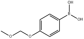 4-(甲氧基甲氧基)苯硼酸, 162662-27-3, 结构式