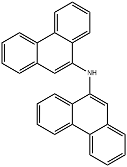 Di(phenanthrene-9-yl)amine Structure