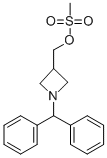 METHANESULFONIC ACID (1-BENZHYDRYLAZETIDIN-3-YL)METHYL ESTER Structure