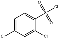 2,4-Dichlorobenzenesulfonyl chloride Struktur