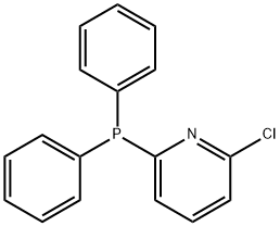 6-氯-2-二苯基膦基吡啶 结构式