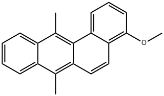 4-methoxy-7,12-dimethylbenz(a)anthracene Struktur