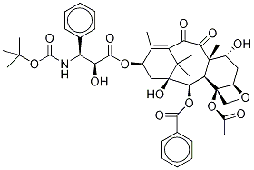 7-Epi-10-oxo-docetaxel (Docetaxel Impurity D) Struktur