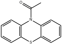 1-(10H-吩噻嗪-10-基)乙酮 结构式
