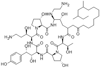 卡泊芬净,162808-62-0,结构式