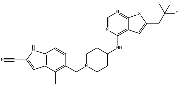 MI-463 化学構造式