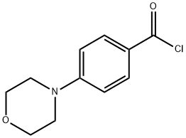 4-(モルホリン-4-イル)ベンゾイルクロリド HYDROCHLORIDE 化学構造式