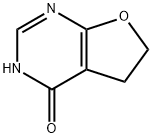 Furo[2,3-d]pyrimidin-4-ol, 5,6-dihydro- (8CI) 结构式