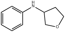 N-PHENYL-TETRAHYDROFURAN-3-YLAMINE HYDROCHLORIDE 结构式