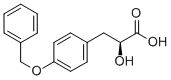 (S)-3-(4-(苄氧基)苯基)-2-羟基丙酸, 162919-37-1, 结构式