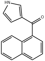 萘-1-基(1H-吡咯-3-基)甲酮, 162934-76-1, 结构式