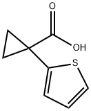 1-(噻吩-2-基)环丙烷羧酸, 162959-94-6, 结构式