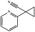 Cyclopropanecarbonitrile, 1-(2-pyridinyl)- (9CI) Structure