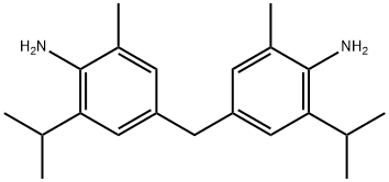 4,4'-メチレン-ビス[2-イソプロピル-6-メチルアニリン] 化学構造式