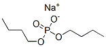 sodium dibutyl phosphate Struktur