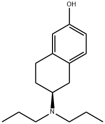 (S)-6-DIPROPYLAMINO-5,6,7,8-TETRAHYDRO-NAPHTHALEN-2-OL HYDROBROMIDE 结构式