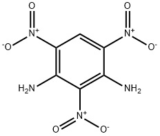 2,4,6-trinitrobenzene-1,3-diamine  Structure
