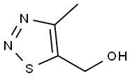 4-METHYL-1,2,3-THIADIAZOLE-5-METHANOL Struktur