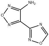 4-(1,2,4-恶二唑-3-基)-1,2,5-恶二唑-3-胺 结构式