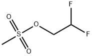 メタンスルホン酸2,2-ジフルオロエチル 化学構造式