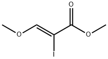 (Z)-Methyl 2-iodo-3-Methoxyacrylate Struktur