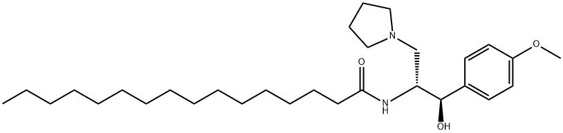 163042-37-3 N-[(1R,2R)-2-羟基-2-(4-甲氧基苯基)-1-(1-吡咯烷甲基)乙基]-十六酰胺