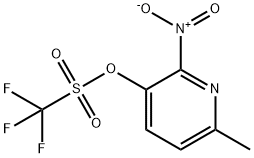 6-METHYL-2-NITRO-3-PYRIDYL TRIFLUOROMET& Struktur