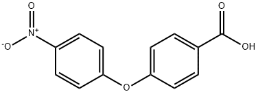 4-(4-ニトロフェノキシ)安息香酸 化学構造式