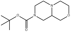 tert-butyl octahydropiperazino[2,1-c]morpholine-8-carboxylate Structure