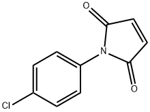 1-(4-氯苯基)-1H-吡咯-2,5-二酮, 1631-29-4, 结构式